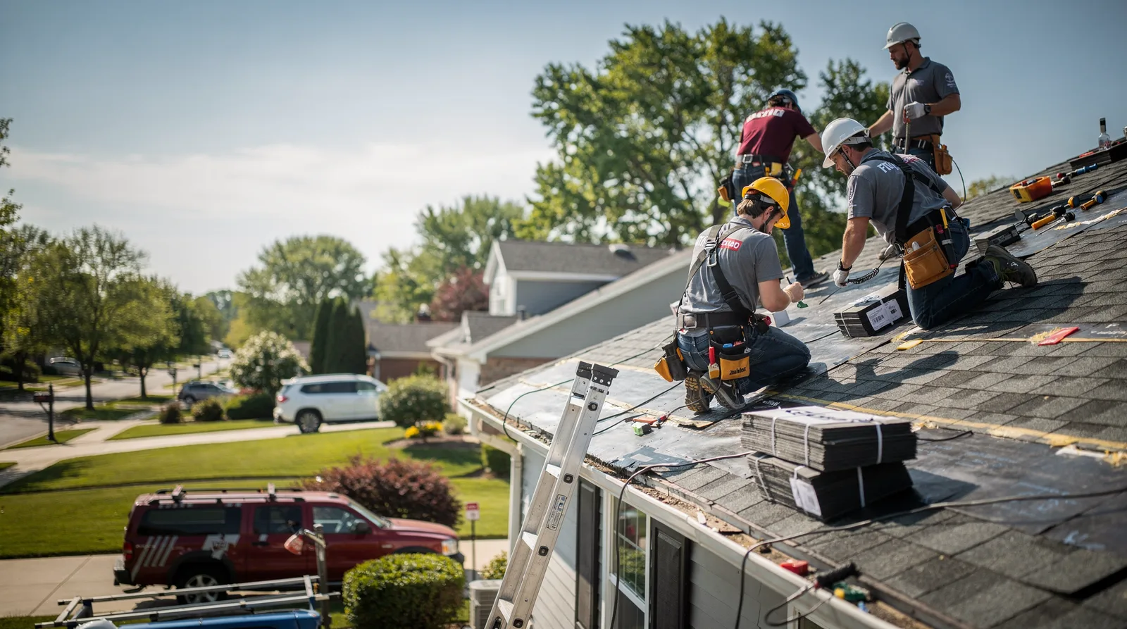 Roof Repair in Stratton, ME around you